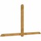 Ekena Millwork Eugene Rough Sawn Timber Gable Bracket, Western Red Cedar, 108"W x 58"H x 4"D x 4"F, 13/12 Pitch GBW108X58X0404EUG00RWR - alternate 2